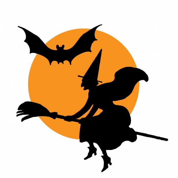 Halloween čarodějnice koště Stock Fotka zdarma - Public Domain Pictures