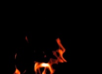 Abstract Image Of Leaping Flames