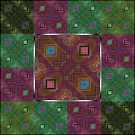 Abstract Patchwork Background