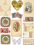 Assorted Elements Collage Sheet