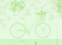 Bicycle Background Vintage Style
