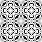 Black-white Seamless Pattern