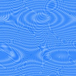 Blue Moire Background