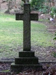Burial Cross In A Graveyard