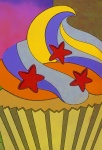 Cartoon Cupcake