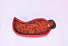 Chili Pepper Bowl Of Picante Sauce