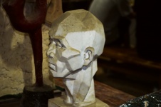 Clay Statue Bust