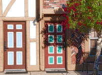 Colorful Danish Doors