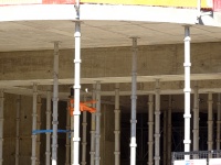 Construction Site Roof Supports