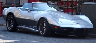 Convertible Corvette Car