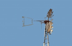 Cutout Image Of Windmill Wheel