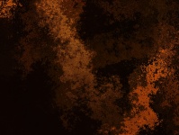 Dark Abstract With Orange Chaos