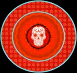 Day Of The Dead Plate