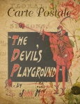 Devil Red Vintage Postcard