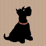 Dog Scottish Terrier Cartoon