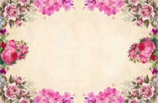 Flower, Floral, Background ,paper,