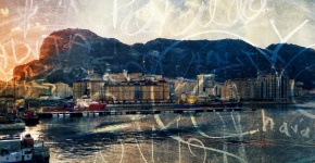 Gibraltar Post Card Art