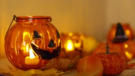 Glowing Halloween Pumpkin