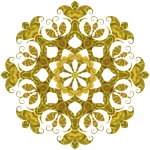 Golden Snowflake 1