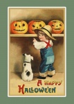 Halloween Vintage Card Template