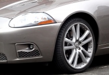 Jaguar Car Lights And Front Wheel