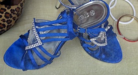 Ladies Stylish Blue Shoes