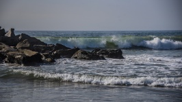 Landscape Of Venice Beach Waves