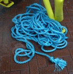 Loose Blue Rope