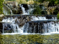 Manmade Waterfall