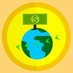 Money ,money Transfer, World,Earth