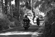 Bikers On A Road