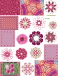 Pink Elements Collage Sheet