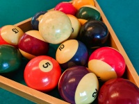 Pool Balls In Triangle