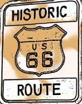 Route 66 Street Sign