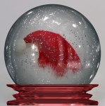 Santa Hat Snow Globe