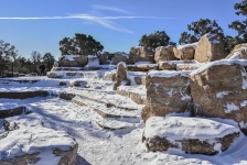 Snow Covered Amphitheater