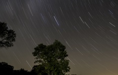 Stars Trails At Night