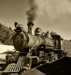 Steam Locomotive Vintage Train