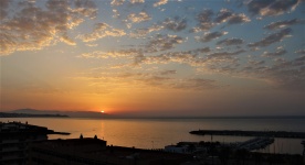 Sunrise Over The Mediterranean