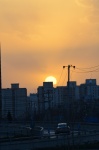 Sunset In Beijing