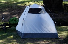 Tent At Campsite