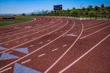 Track And Field Lanes Background