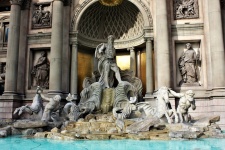 Trevi Fountain At Caesar's Palace