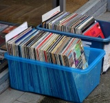 Two Boxes Of Vinyl Records
