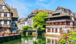 Typical Houses In Strasbourg