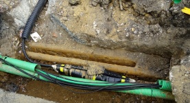 Underground Wiring Work