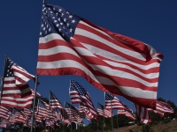 Unfurled American Flag