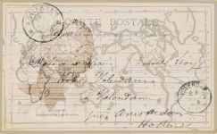 Vintage Postcard Writing