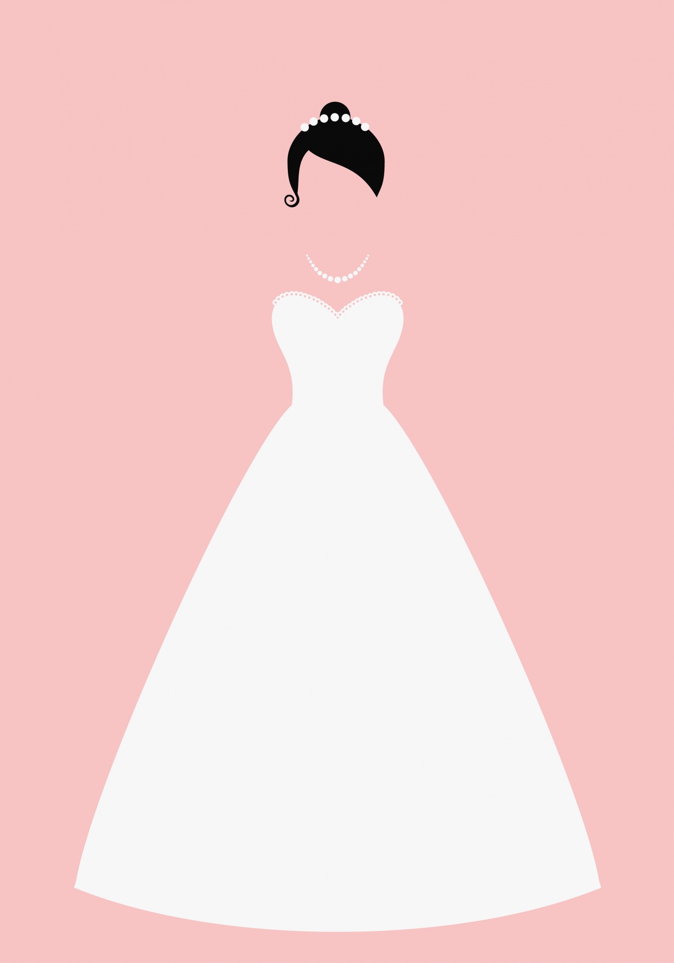 Bride Wedding Dress Illustration