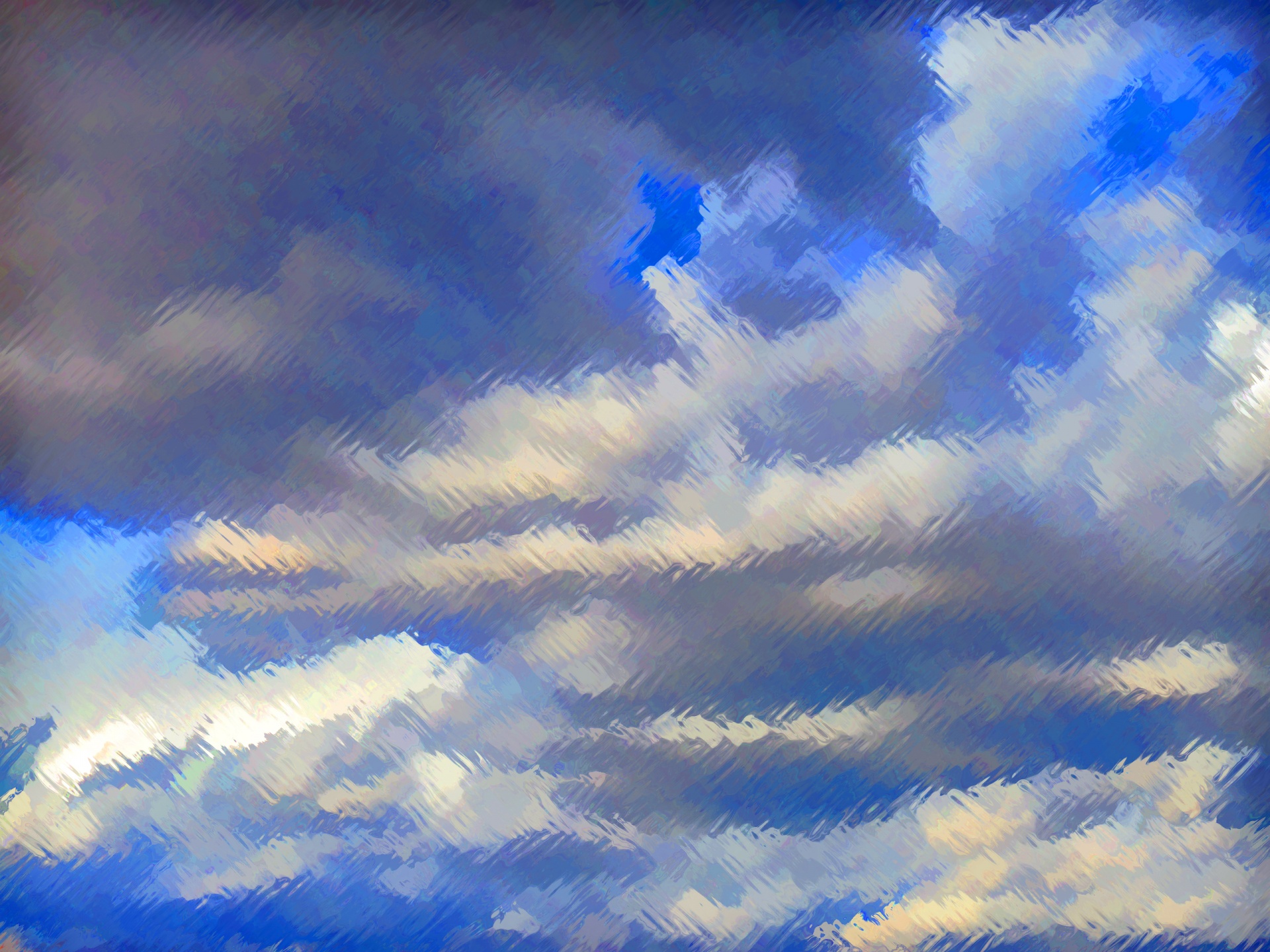 Cloud Painting Background